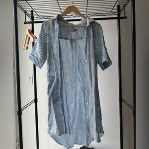 Escales Paris Button Down Dress